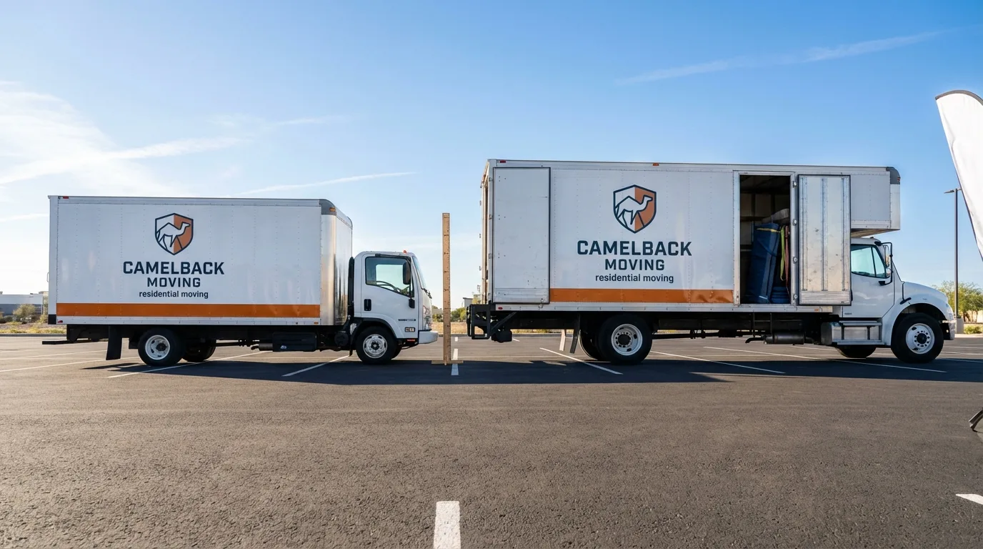 Moving truck size capacity guide in West Portsmouth